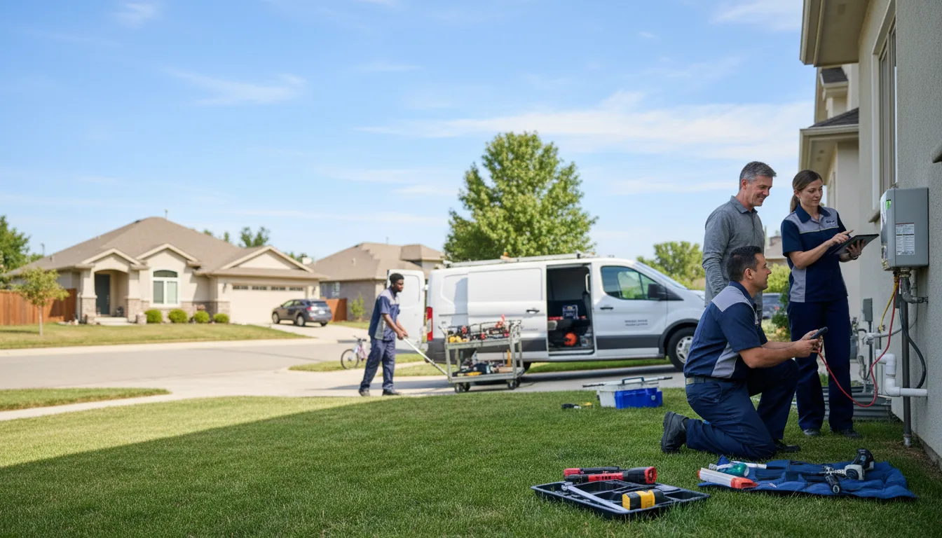 Tankless water heater service in Porter, TX
